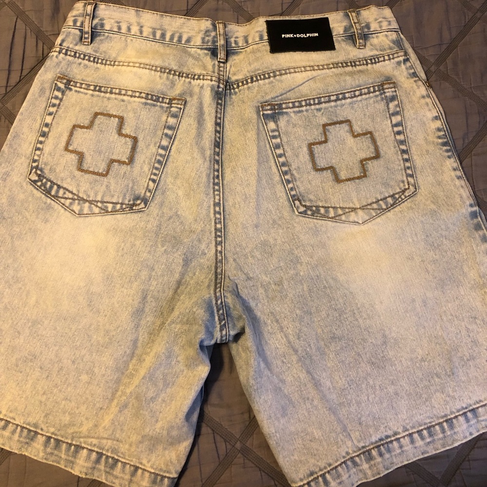 Pink Dolphin Denim Jean Shorts (Men’s Size 32)